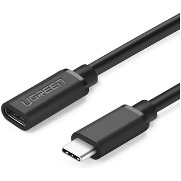 USB kabelis Ugreen 40574 0.5m USB C melns 5 Gbit/s