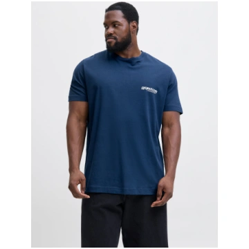 Plus Size Drukāšana aizmugurē T-krekls JACK&JONES 