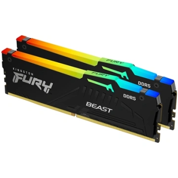 Pami Kingston Fury Beast RGB, DDR5, 32 GB, 6000MHz
