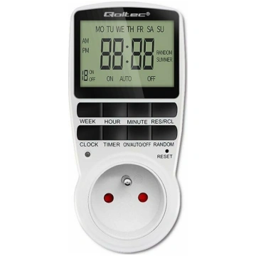 Qoltec programator PC0628 | 3680W | 16A | LCD (506