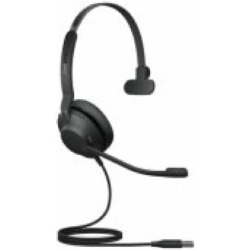 Jabra Evolve2 30 SE USB-A UC Mono Black austiņas 2