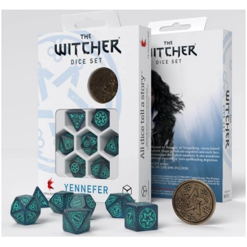 The Witcher Dice Set Yennefer - Sorceress Supreme 