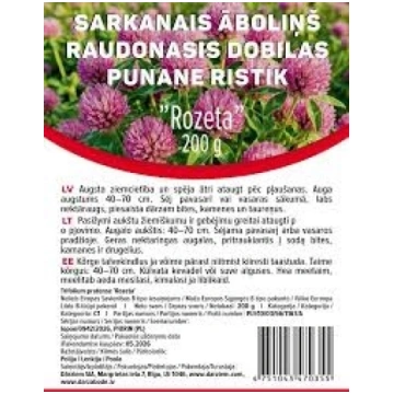 Sarkanais āboliņš Rozeta 200g