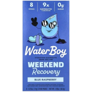 Waterboy, Weekend Recovery, Hydration Electrolyte 