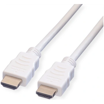 Value HDMI High Speed Cable + Ethernet, M/M, white