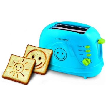 Esperanza EKT003B tosteris SMILEY 3 IN 1 - BLUE ( 