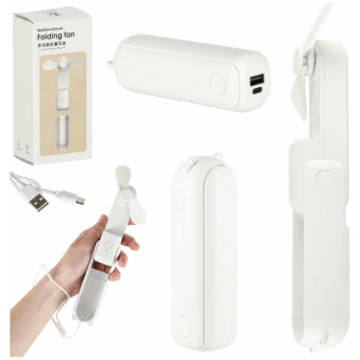 KX3075 Pārnēsājams mini ventilators ar ārējo akumu