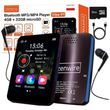 Mp3 atskaņotājs MP3 MP4 atskaņotājs bluetooth FM r