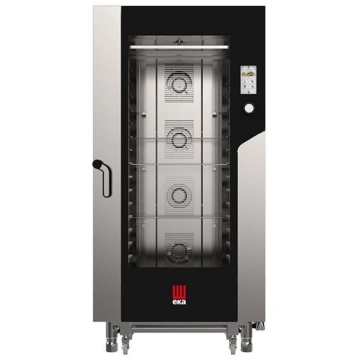 Electric combi convection oven with TOUCH SCREEN c
