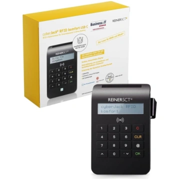 REINER SCT cyberJack RFID Comfort USB-C I viedkarš