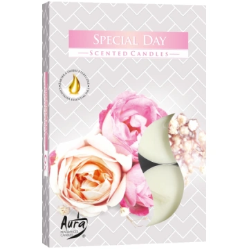 Tējas sveces aromātiskās Special Day Aura p15-288