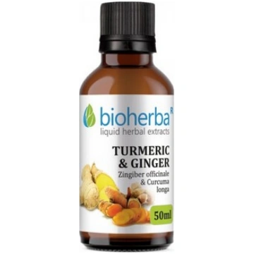 Turmeric&Ginger liquid extract Bioherba 50ml AKCIJ
