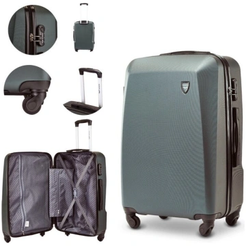 Vidēja Izmēra Čemodāns Wings Plover 24" Dark Green