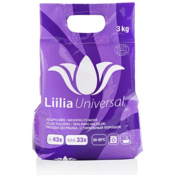 Liilia Universal veļas pulveris 3kg