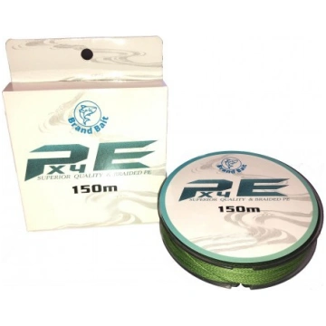 Aukla pītā Brand Bait PEX4 150m *0.8 0.14mm haki
