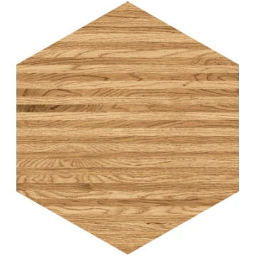 Flīzes, keramika Tubadzin Flare Wood Hexagon PS025
