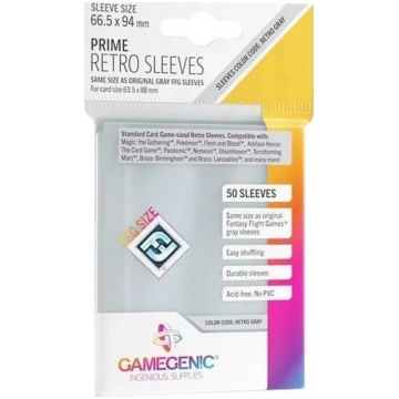 Gamegenic Gamegenic: Prime Retro Sleeves (66 5x94 
