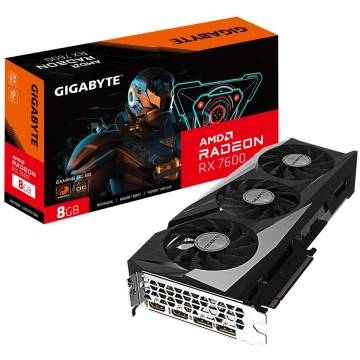 GIGABYTE Videokarte GIGABYTE AMD Radeon RX 7600 8 