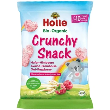 Holle Kids BIO kraukšķīgas auzu uzkodas bērniem ar