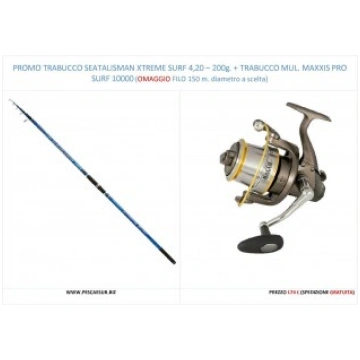PROMO TRABUCCO SEATALISMAN XTREME SURF 4,20 - 200 