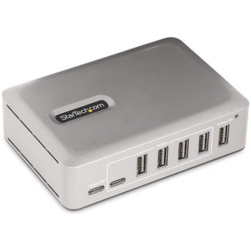 StarTech.com 7-Port USB-C Hub - 5x USB-A + 2x USB-