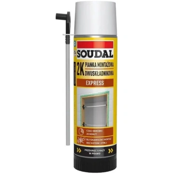 SOUDAFOAM 2K 400 ml yellow Divkomponentu montāžas 