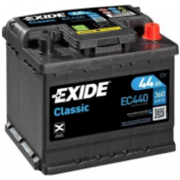 Exide Classic EC440 12V 44Ah 360A 207x175x190mm Au