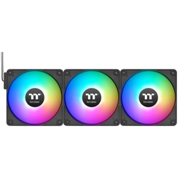 Thermaltake CT120 EX Reverse Fan Black 3 Pack ARGB