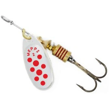 Mepps COMET-2 4,5g Silver/Red Dots
