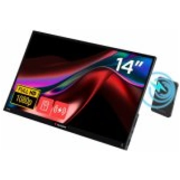Verbatim Portable Touchscreen Monitor Light 14" TF