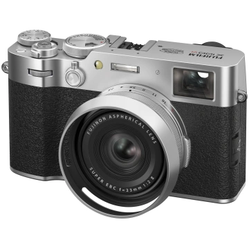 Digitālā fotokamera Fujifilm X100VI, sudraba krās.