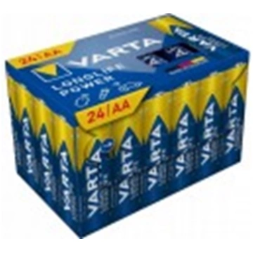 Baterie Alkaliczne R6(AA) Longlife Power 24szt. NE
