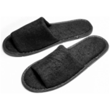 Viesnīcu frotē čības PREMIUM, melnas 23010729