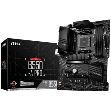 MSI B550-A PRO mātesplate AMD B550 Socket AM4 ATX