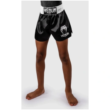 Shorts Child kick-thai Venum Classic Black-white