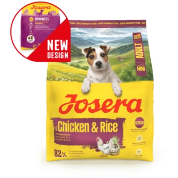 Barība suņiem – Josera Mini Miniwell , 900 g