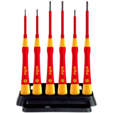 Precision screwdriver set Picofinish® electric fla