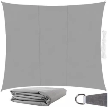 Saules sargs StoreXO, pelēks, 3 x 4 m