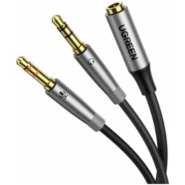 Audio sadalītājs UGREEN AV192 — 3,5 mm mini‑jack a