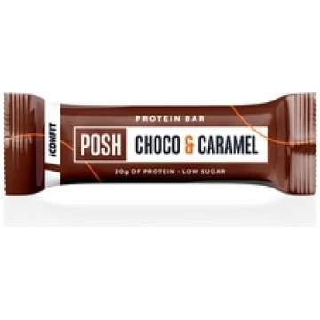 Proteīna batoniņš Posh Choco & Caramel, Iconfit, 4