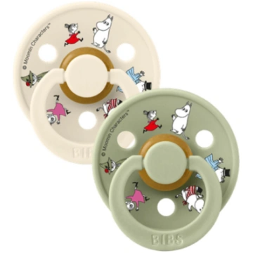 BIBS Colour Moomin knupīši (6-18m)