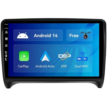 SXAUTO Android 12 IPS auto radio Audi TT (2006-201