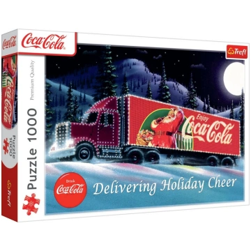 Puzle Coca Cola Christmas Caravan Trefl, 1000 gab
