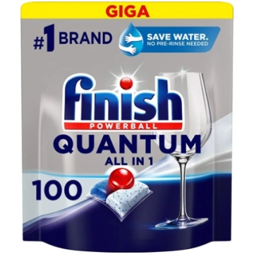Quantum Finish - Kapsuki do zmywarki 100 sztuk Reg
