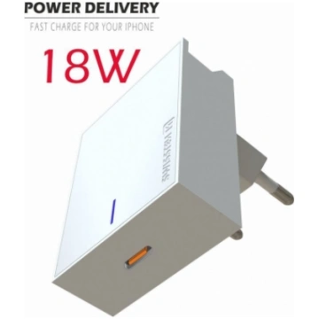 SWISSTEN Premium 18W Tīkla Lādētājs USB-C PD 3.0:
