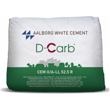 Sakret Aalborg White D-Carb baltais cements CEM II