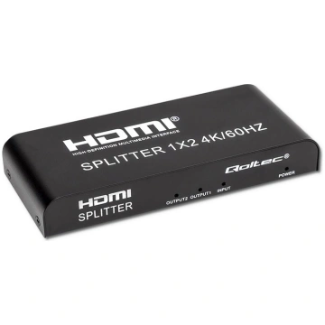 Qoltec 51797 Active HDMI Splitter 2 x HDMI 4K x 2K