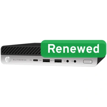Lietots - HP Renewed EliteDesk 800 G4 Mini PC Inte