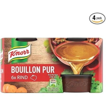 Knorr tīrais buljons (pilnvērtīgam liellopa gaļas