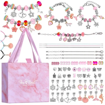 Set Beads + pendants + bracelets Gift packaging ZA